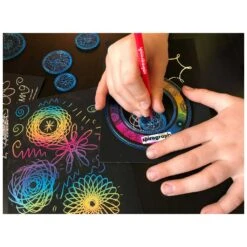 Hasbro Spirograph Scratch And Shimmer -Hasbro 0819441010352 4