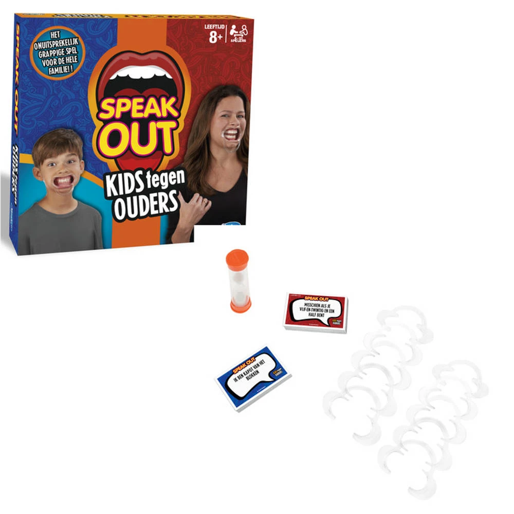 Hasbro Gaming Speak Out Kids Tegen Ouders Spel 3 Hasbro Gaming Speak Out Kids Tegen Ouders Spel