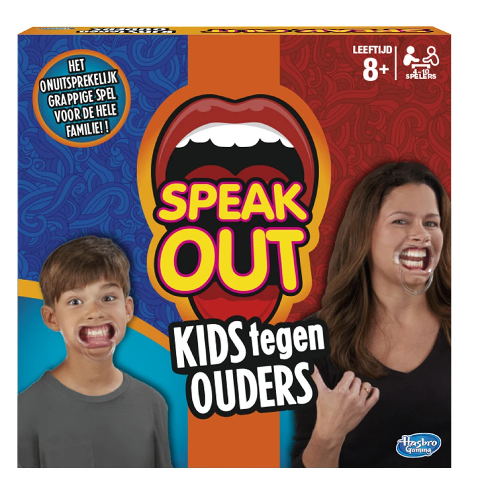 Hasbro Gaming Speak Out Kids Tegen Ouders Spel 4 Hasbro Gaming Speak Out Kids Tegen Ouders Spel - Afbeelding 2