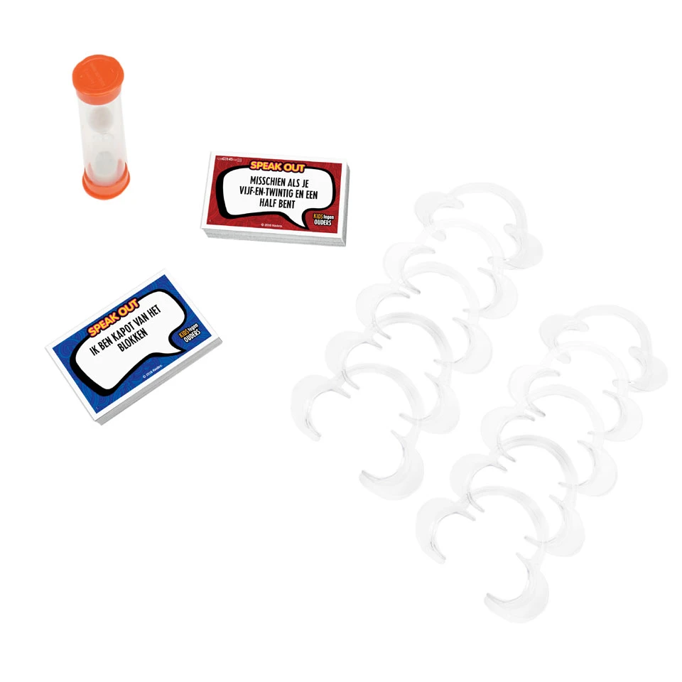 Hasbro Gaming Speak Out Kids Tegen Ouders Spel 5 Hasbro Gaming Speak Out Kids Tegen Ouders Spel - Afbeelding 3