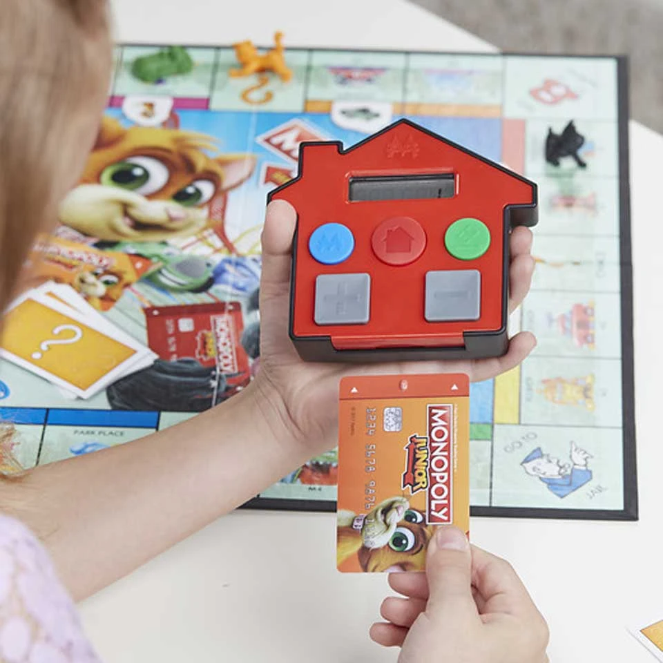 Hasbro Gaming Monopoly Junior Elektronisch Bankieren 8 Hasbro Gaming Monopoly Junior Elektronisch Bankieren - Afbeelding 6