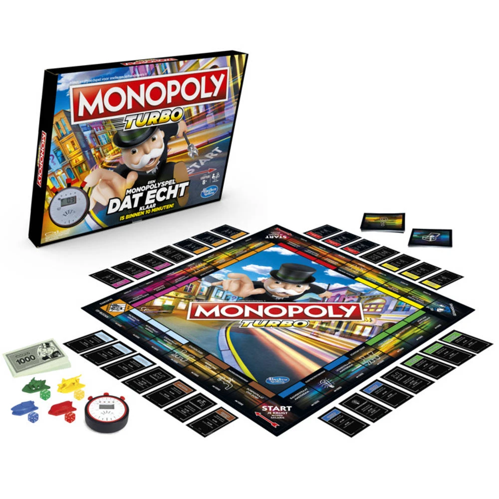 Hasbro Gaming Monopoly Turbo 3 Hasbro Gaming Monopoly Turbo