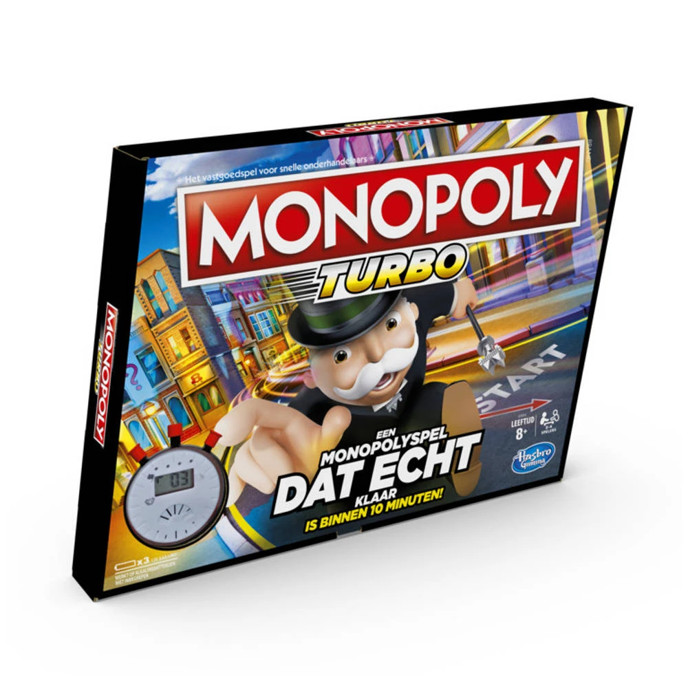 Hasbro Gaming Monopoly Turbo 4 Hasbro Gaming Monopoly Turbo - Afbeelding 2