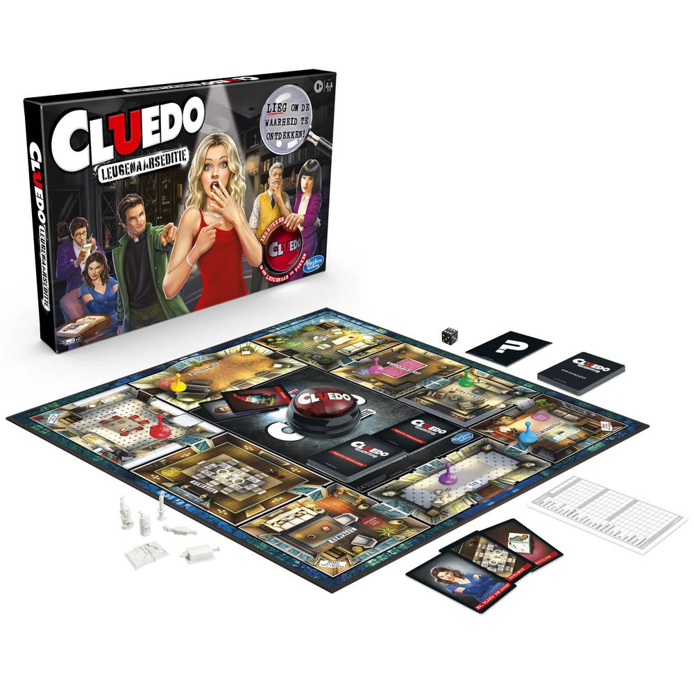 Hasbro Gaming Cluedo Leugenaarseditie 3 Hasbro Gaming Cluedo Leugenaarseditie
