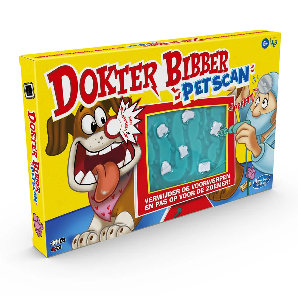 Hasbro Gaming Dokter Bibber Dierenarts 4 Hasbro Gaming Dokter Bibber Dierenarts - Afbeelding 2