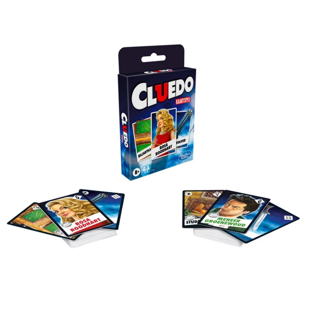 Hasbro Gaming Cluedo Kaartspel 3 Hasbro Gaming Cluedo Kaartspel