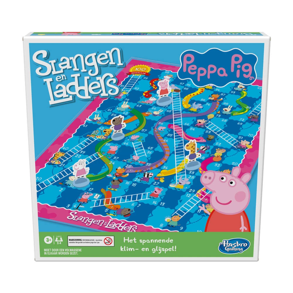 Hasbro Gaming Peppa Pig Slangen En Ladders 6 Hasbro Gaming Peppa Pig Slangen En Ladders - Afbeelding 4