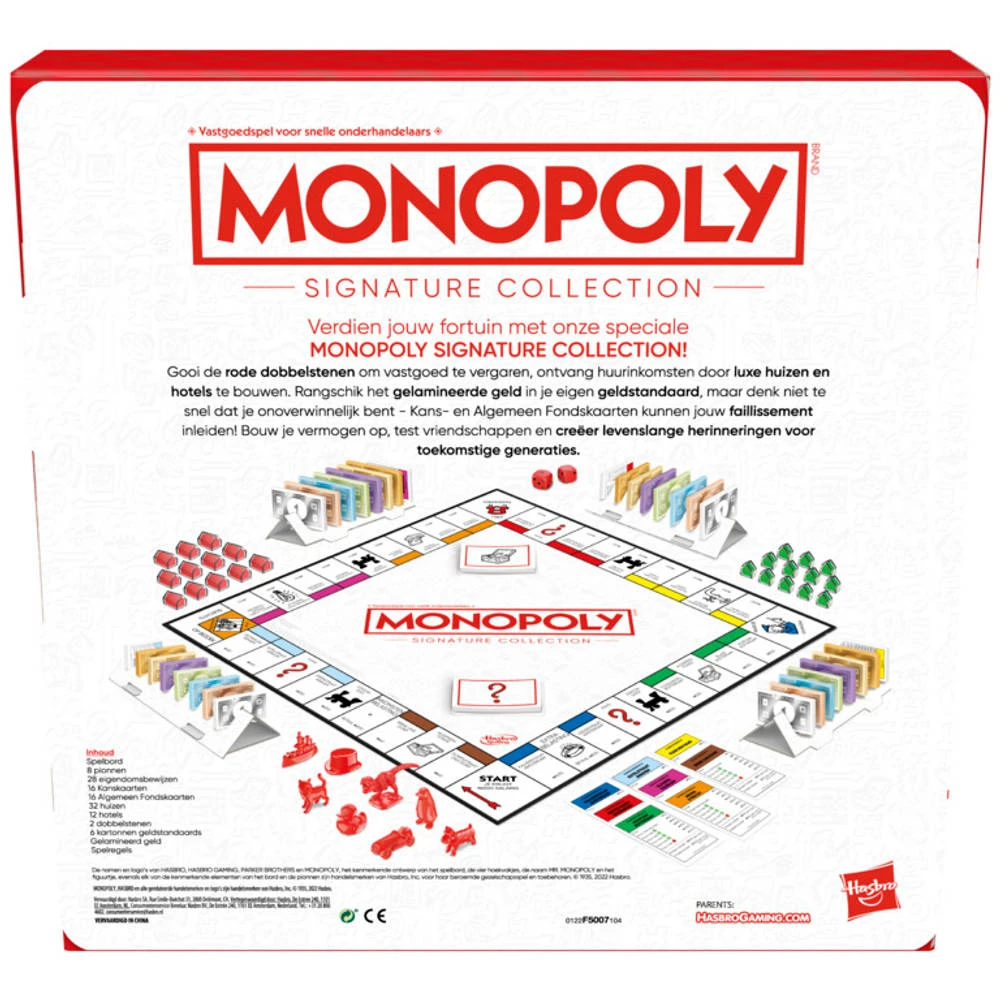Hasbro Gaming Monopoly Signature Collection 7 Hasbro Gaming Monopoly Signature Collection - Afbeelding 5