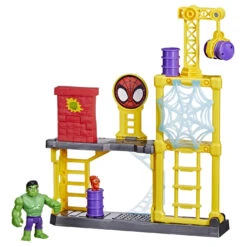 Hasbro Marvel Spidey And His Amazing Friends Hulk's Smash Yard Spee -Hasbro 4541765c