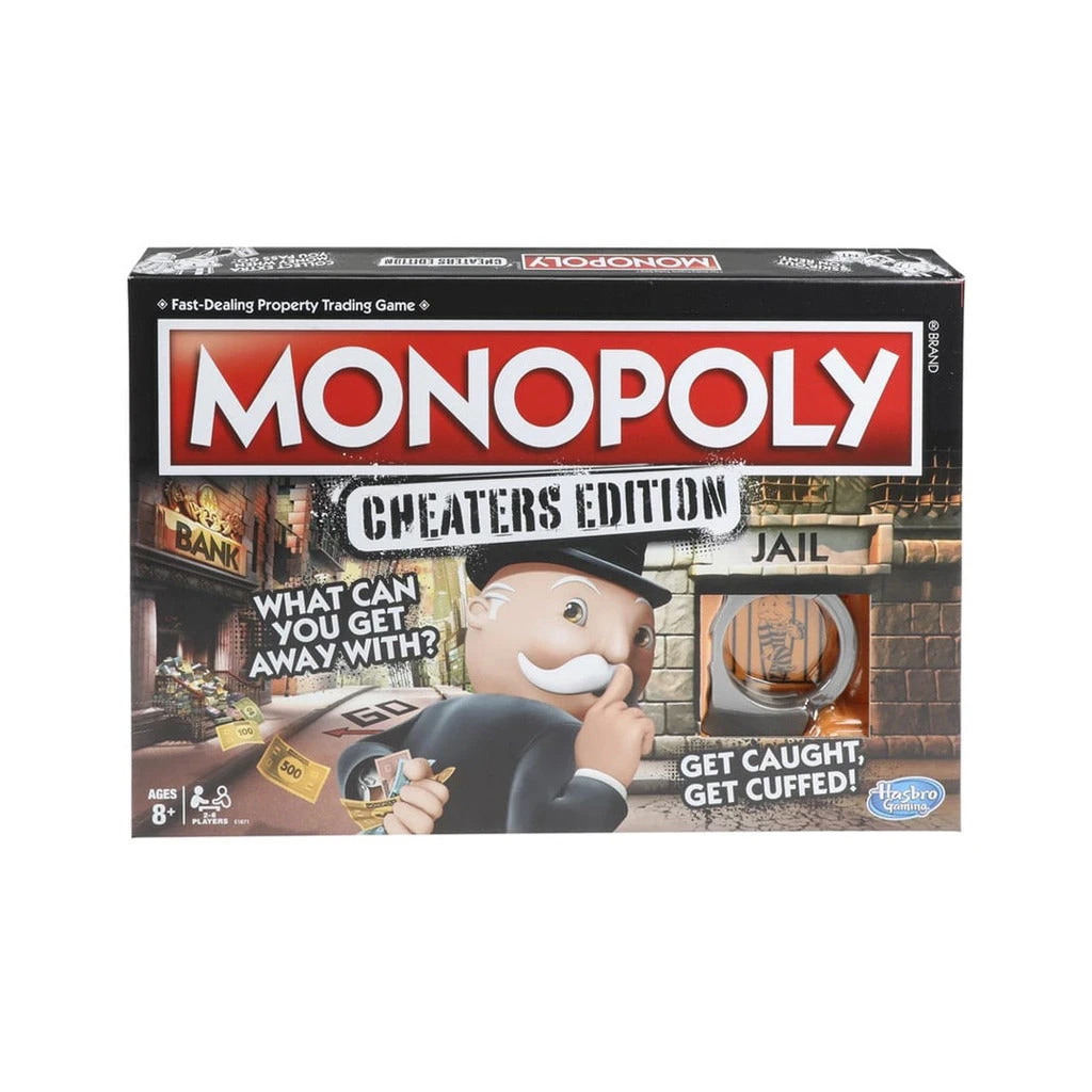 Hasbro Monopoly Valsspelers Editie 4 Hasbro Monopoly Valsspelers Editie - Afbeelding 2