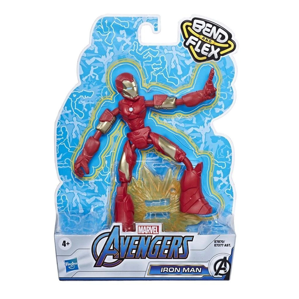 Hasbro Marvel Avengers Bend And Flex Figuur Assorti 5 Hasbro Marvel Avengers Bend And Flex Figuur Assorti - Afbeelding 3