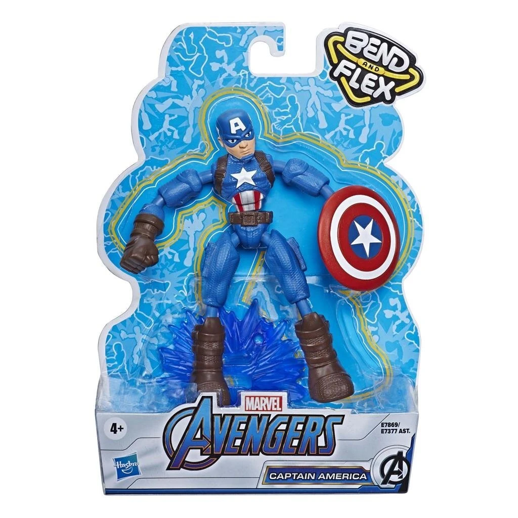 Hasbro Marvel Avengers Bend And Flex Figuur Assorti 8 Hasbro Marvel Avengers Bend And Flex Figuur Assorti - Afbeelding 6
