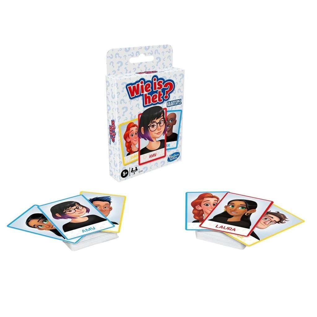 Hasbro Gaming Wie Is Het? Kaartspel 4 Hasbro Gaming Wie Is Het? Kaartspel - Afbeelding 2