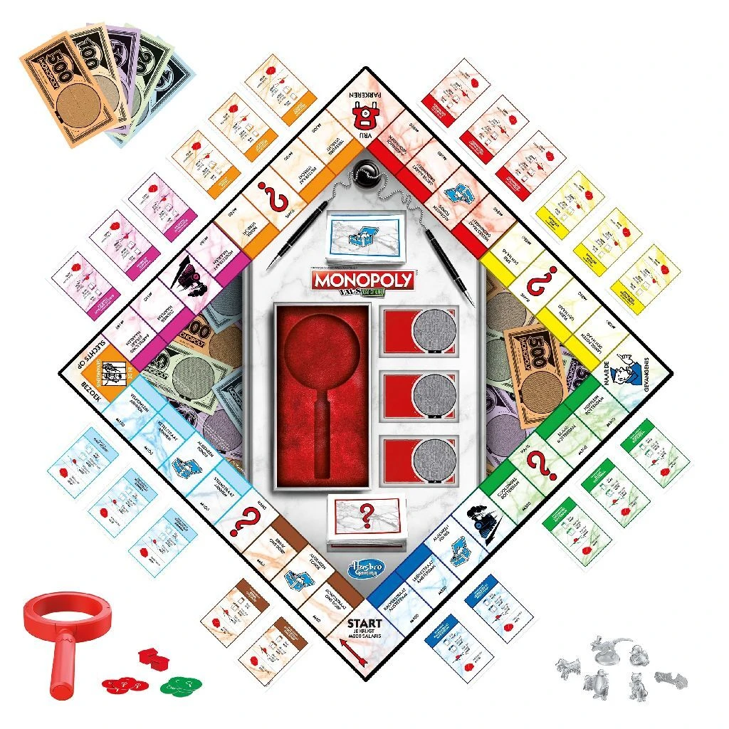 Hasbro Monopoly Valsspelers Editie 5 Hasbro Monopoly Valsspelers Editie - Afbeelding 3