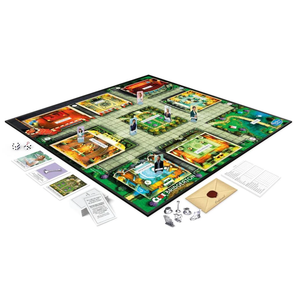 Hasbro Cluedo Bridgerton 6 Hasbro Cluedo Bridgerton - Afbeelding 4