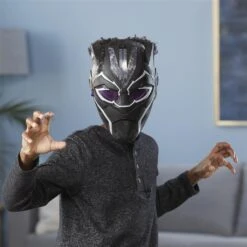 Hasbro Marvel Black Panther Vibranium Masker + Licht -Hasbro 5010994104535 2