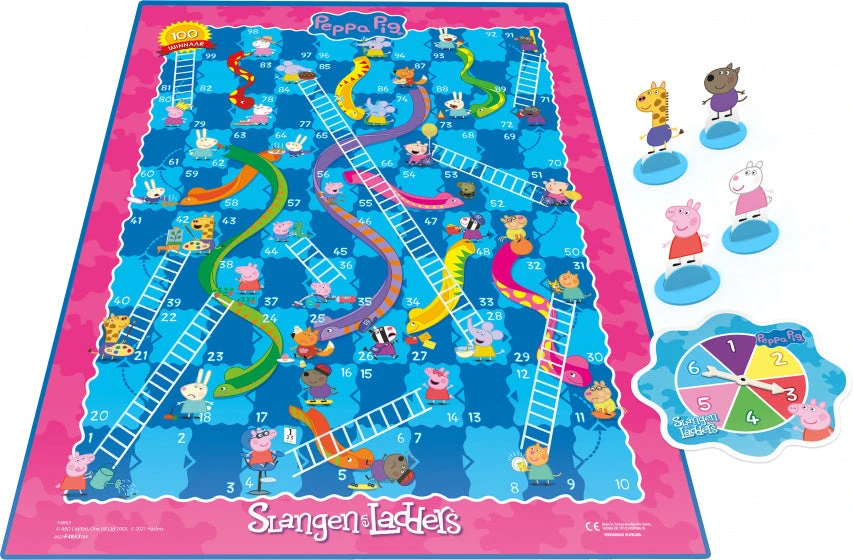 Hasbro Peppa Pig Slangen En Ladders - Afbeelding 3