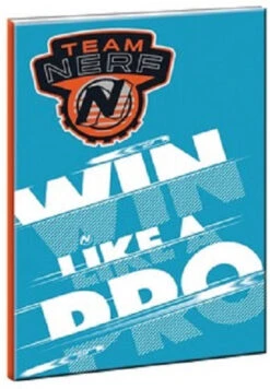 Hasbro Notitieboek Nerf B5 Softcover Blauw 40 Pagina's