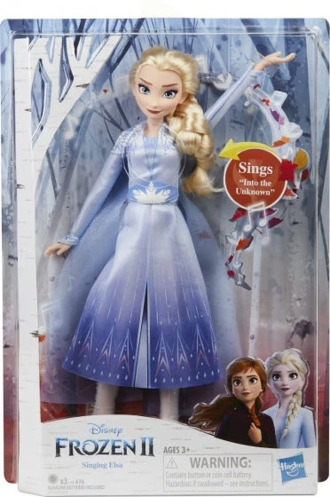 Hasbro Disney Frozen 2 Zingende Elsa Pop - Afbeelding 2